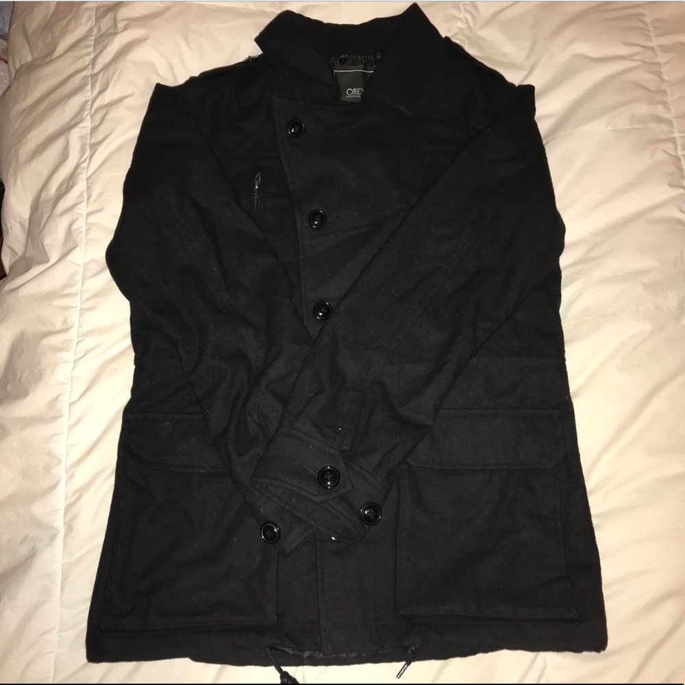 Obey Light Dress Coat